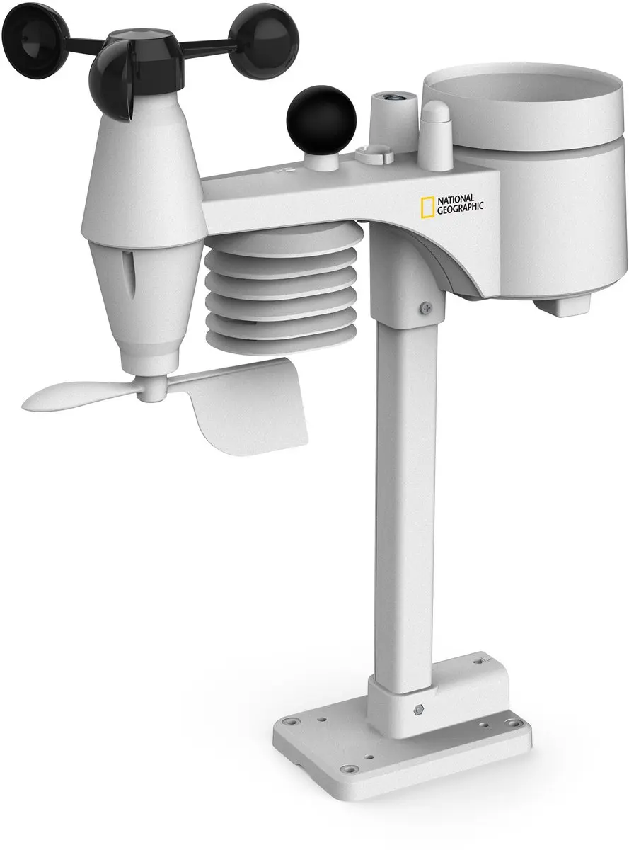 National Geographic Weerstation 8-in-1 Sensor - Zwart