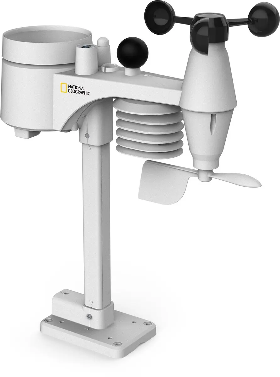 National Geographic Weerstation 8-in-1 Sensor - Zwart
