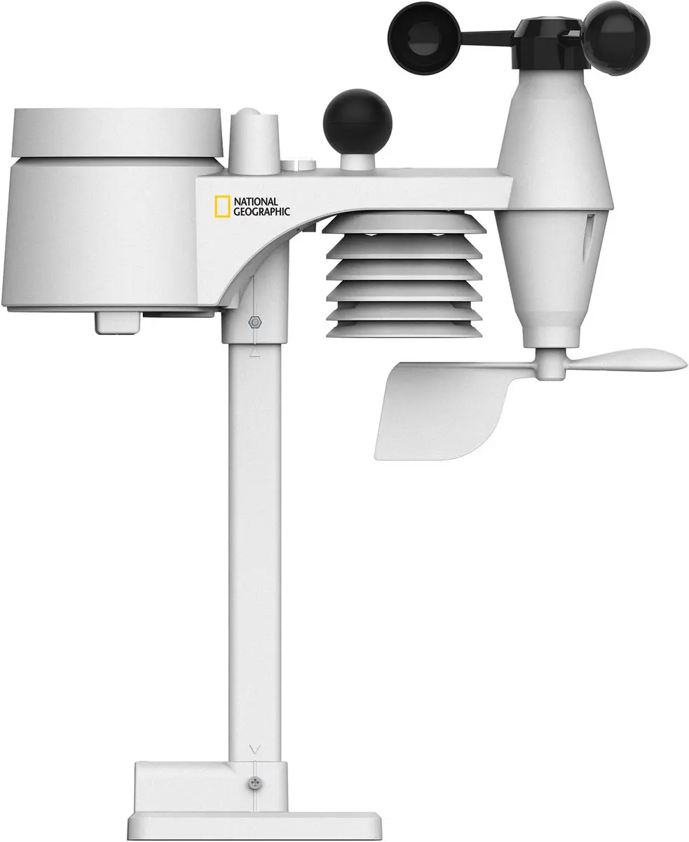 National Geographic Weerstation 8-in-1 Sensor - Zwart