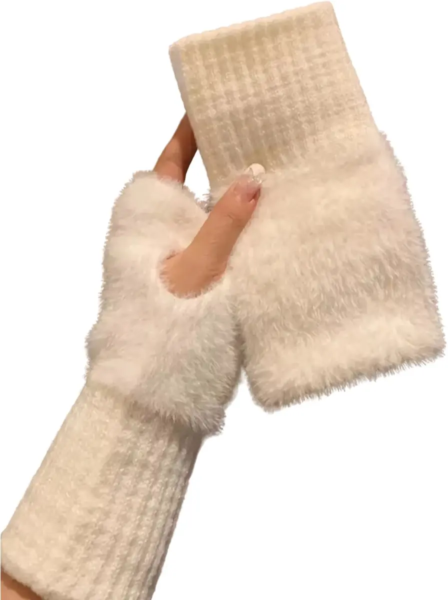 RedParrot Fluffy Handwarmer Royal Handschoen