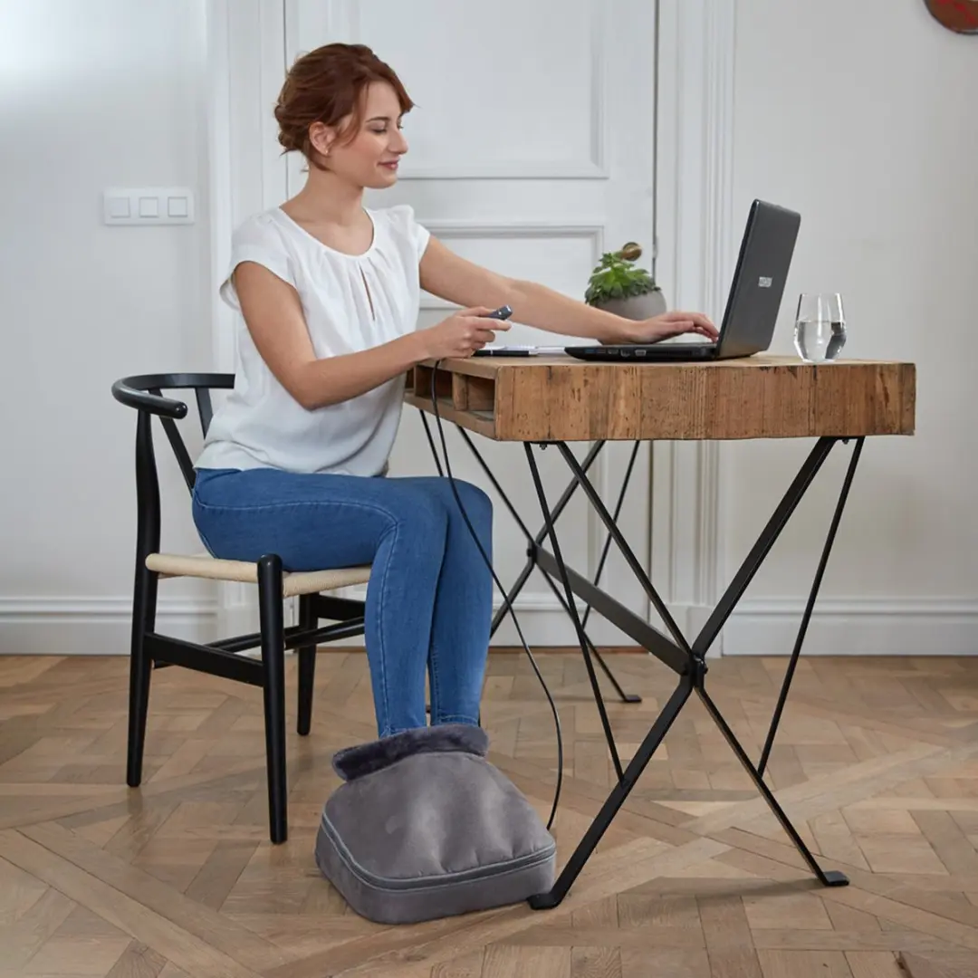 Lanaform Shiatsu Comfort Voetmassageapparaat 30W - Grijs