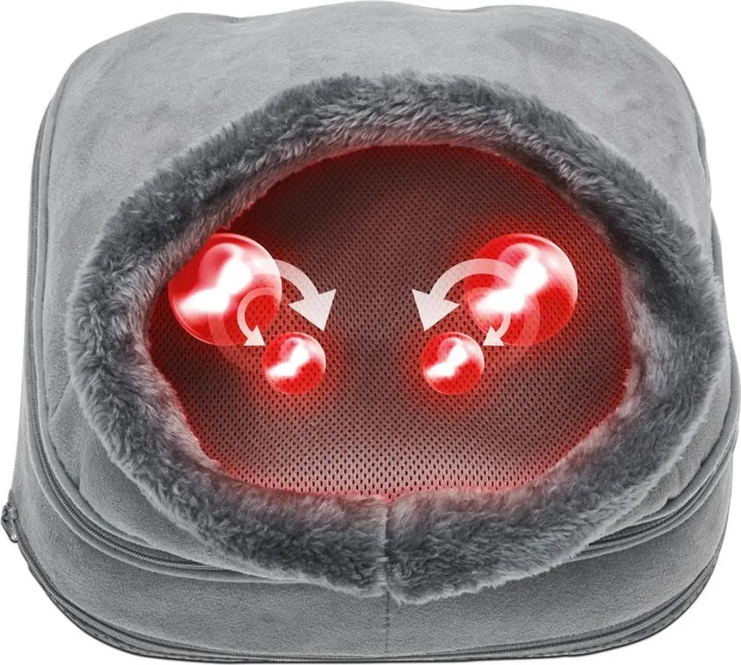 Lanaform Shiatsu Comfort Voetmassageapparaat 30W - Grijs