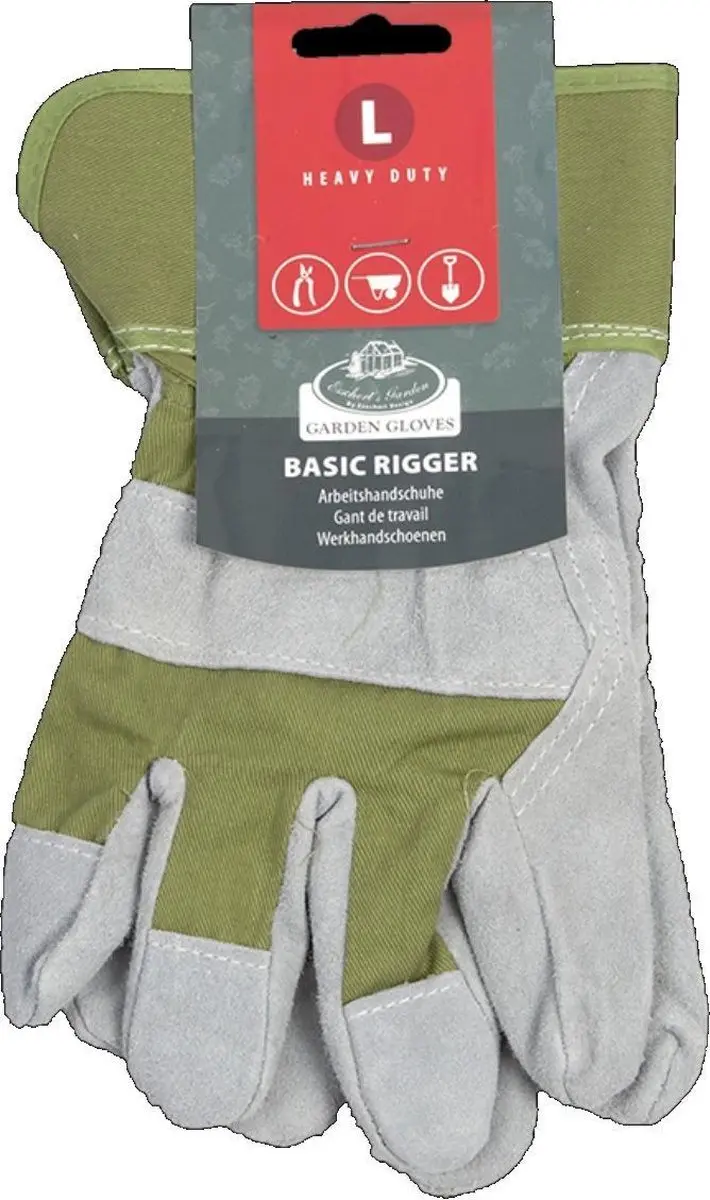 Esschert Design Tuinhandschoenen Basic - Groen M
