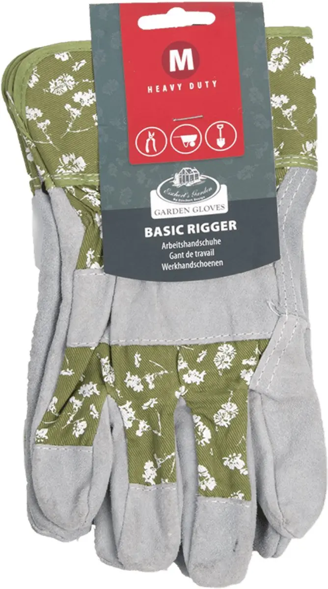 Esschert Design Tuinhandschoenen Basic - Groen M - afbeelding 6 van 6