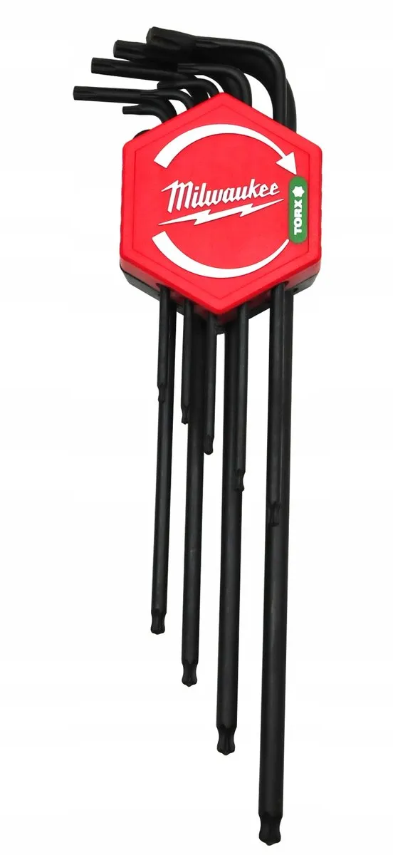 Milwaukee Torx Sleutelset T8-T40 - 9-delig