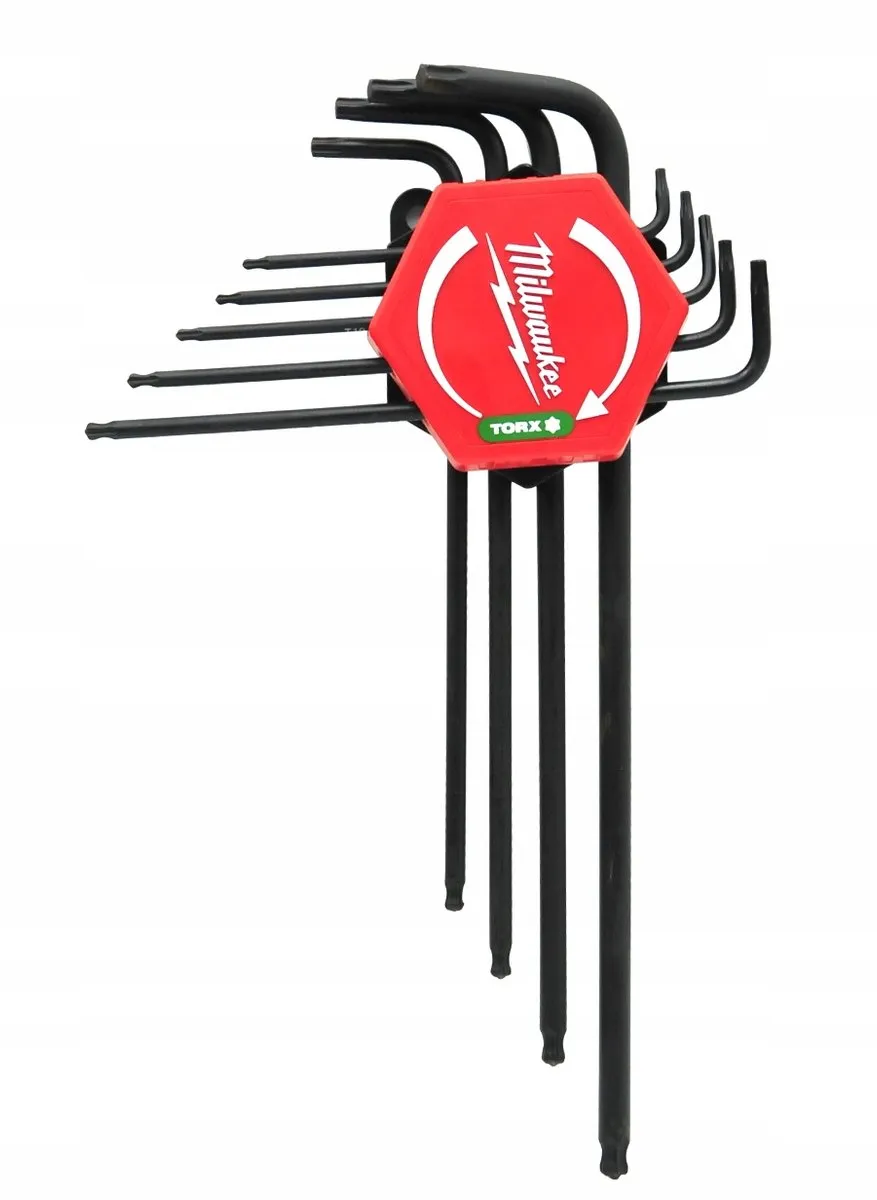 Milwaukee Torx Sleutelset T8-T40 - 9-delig