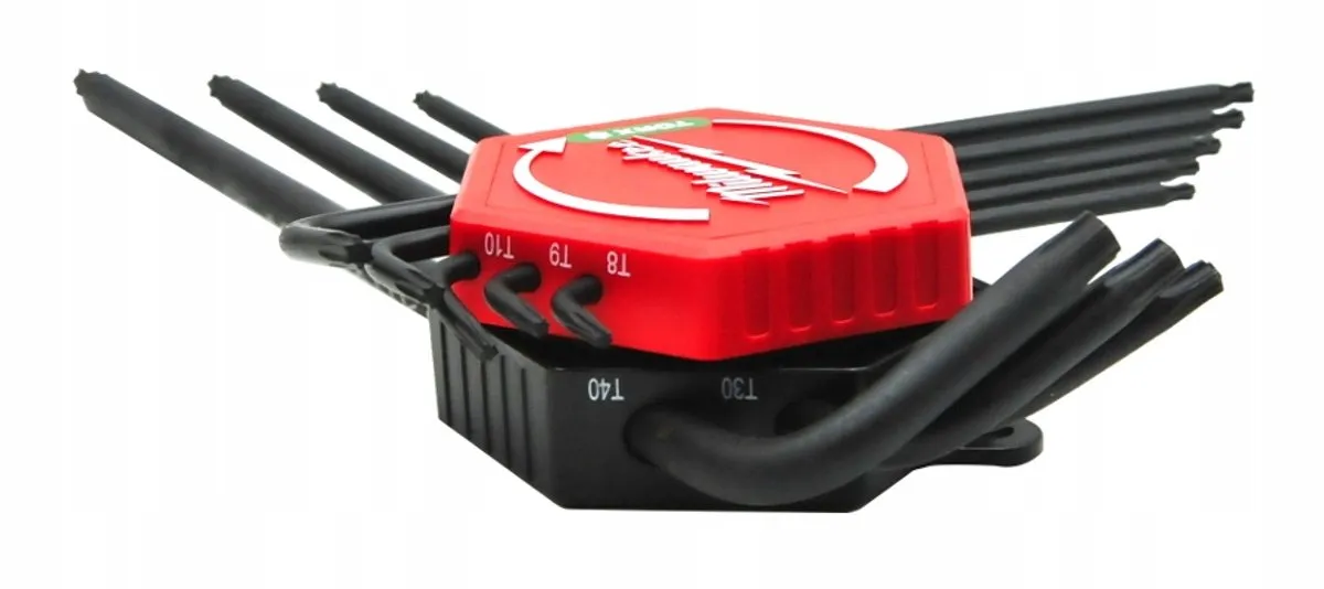 Milwaukee Torx Sleutelset T8-T40 - 9-delig