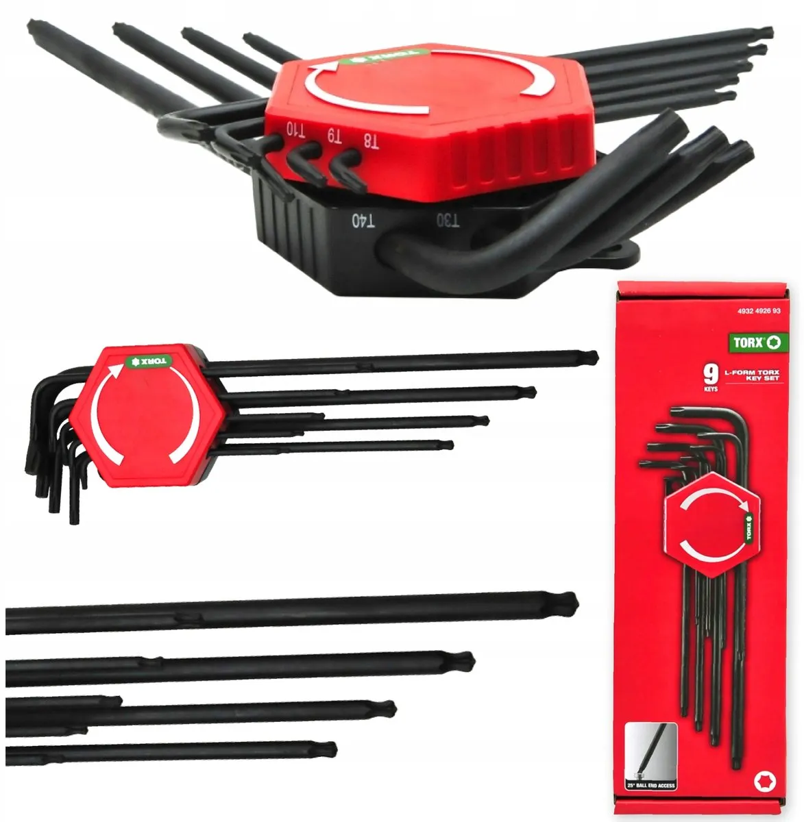 Milwaukee Torx Sleutelset T8-T40