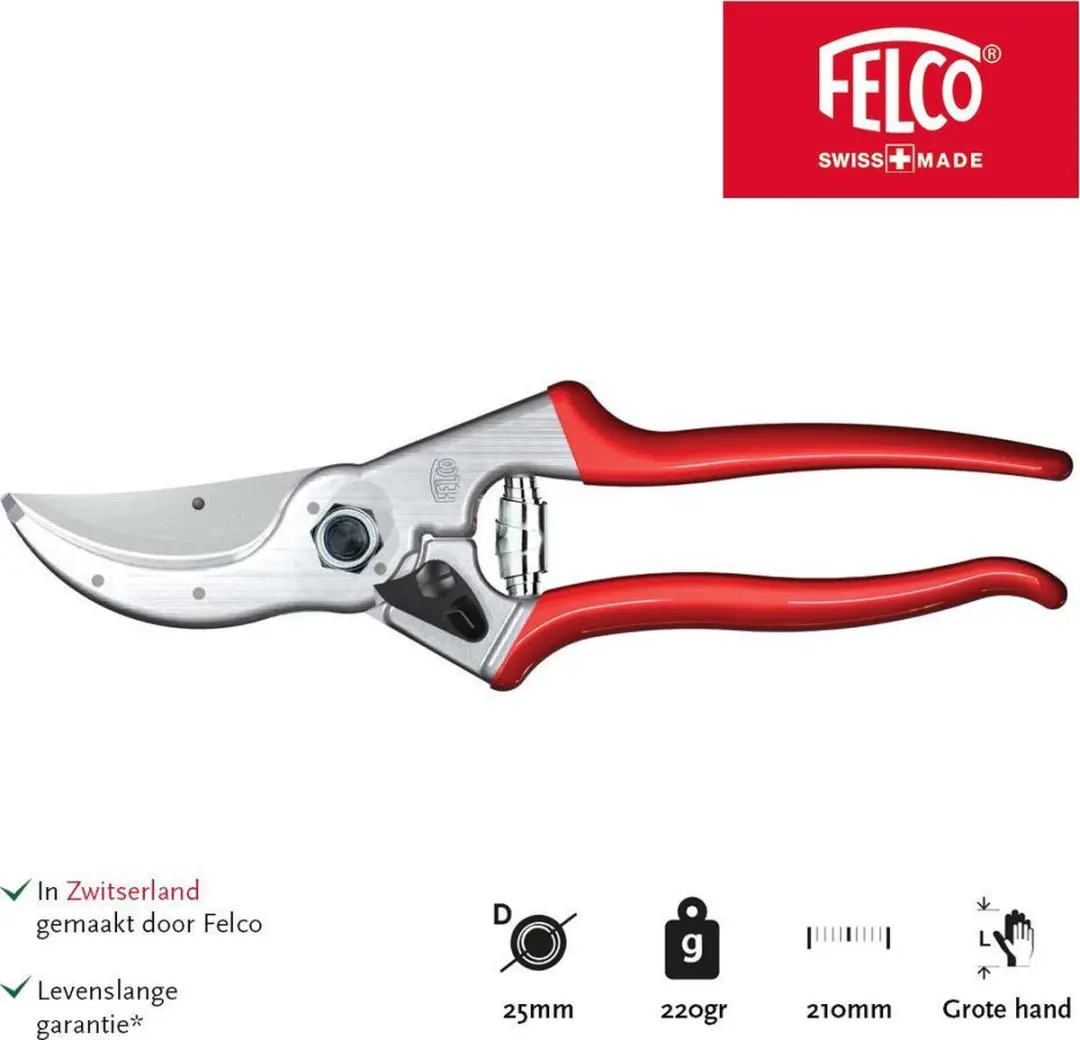 Felco 4 Snoeischaar - Max. 25mm - afbeelding 6 van 6