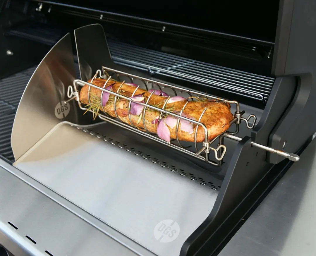 Outdoor Chef Rotisserie Kit 14.331.09 - 5 Stuks - Zilver