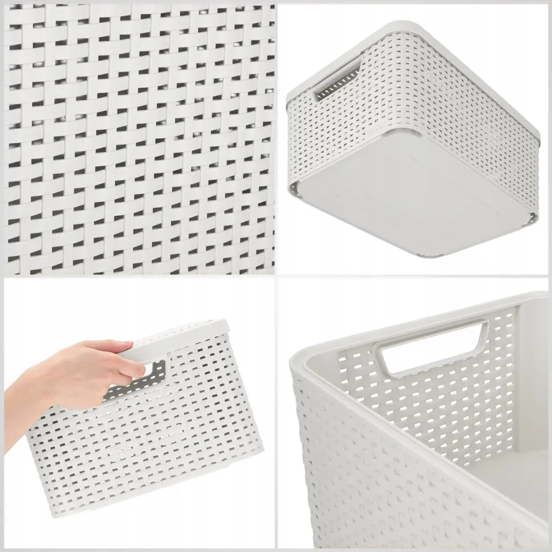 Curver Style Serie Opbergbox 18L - Lichtgrijs