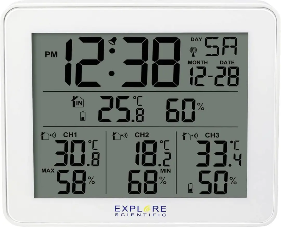 Bresser Explore Scientific WSH4003 Digitaal Weerstation - Wit