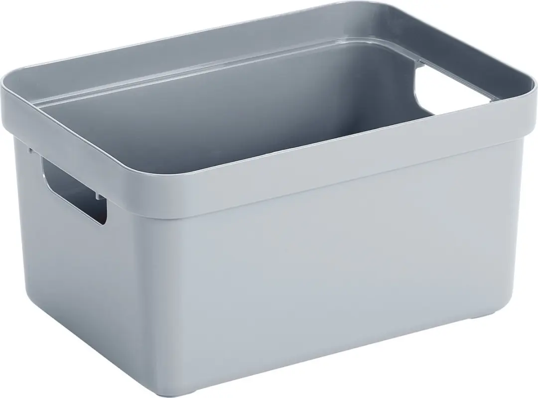 Sunware Opbergbox Grijs 13L - 35x25x18cm