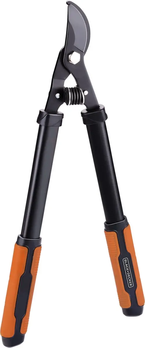 BLACK+DECKER Snoeigereedschap 2-delig - Takkenschaar 53cm & Snoeischaar 20cm - Zwart/ Oranje