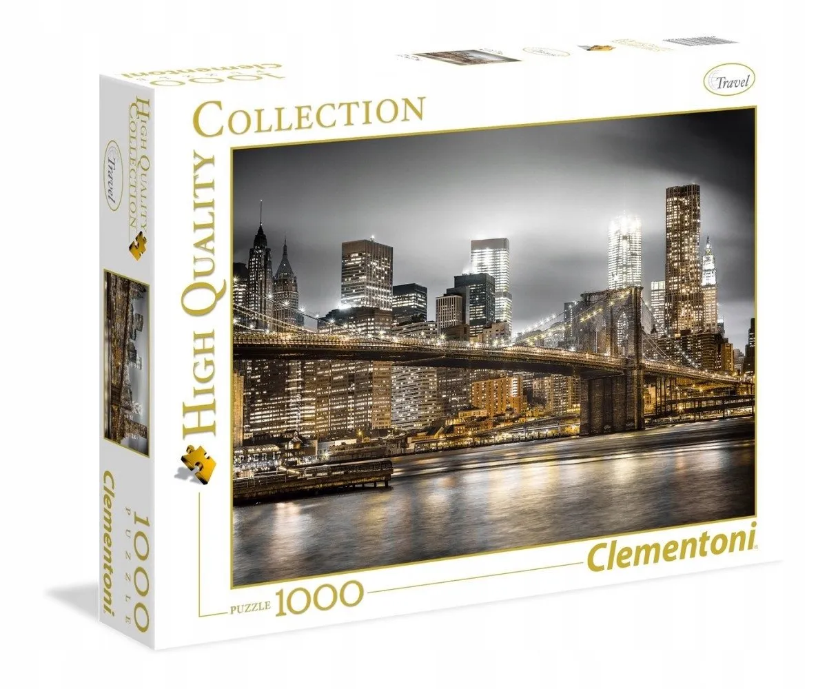 Clementoni New York Panorama Puzzel 1000 Stukken