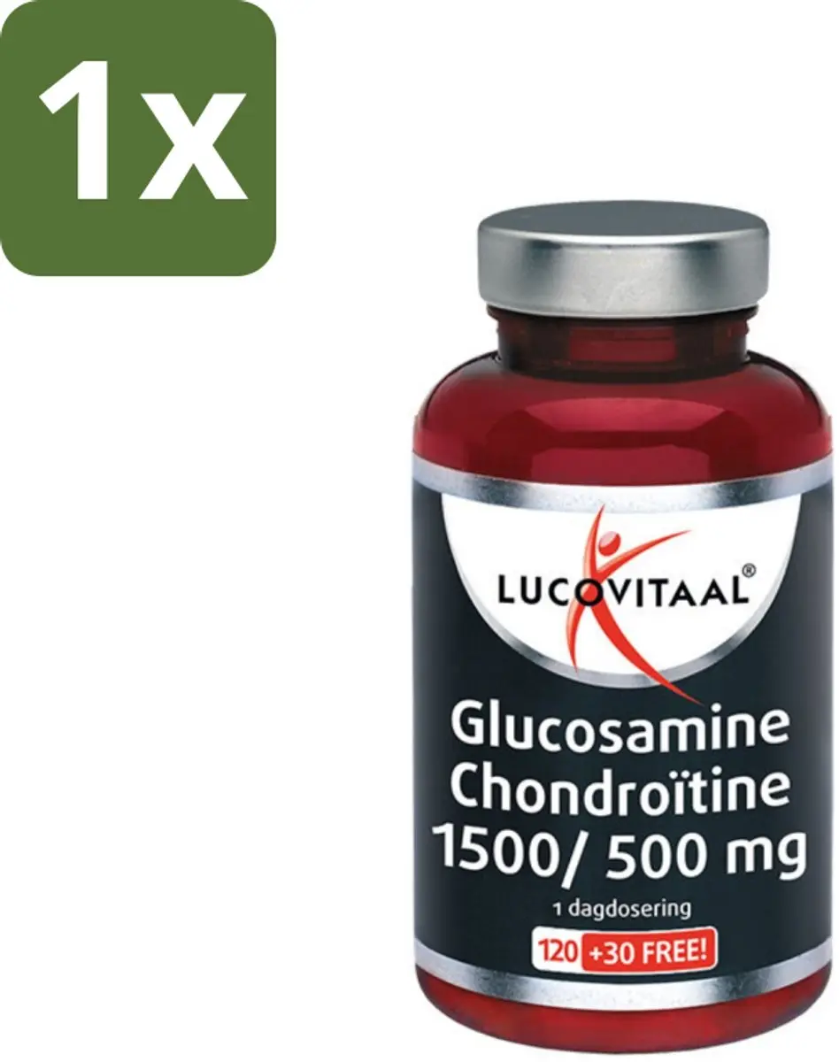 Lucovitaal Glucosamine Chondroïtine 1500/500mg 150 Tabletten