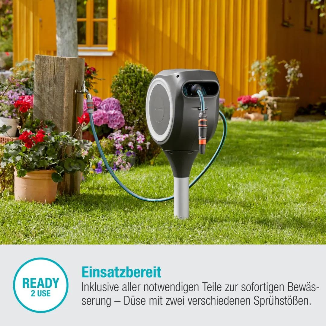 Gardena RollUp Tuinslangbox 20m - 11mm - Wit