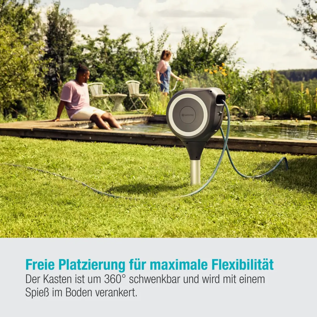 Gardena RollUp Tuinslangbox 20m - 11mm - Wit