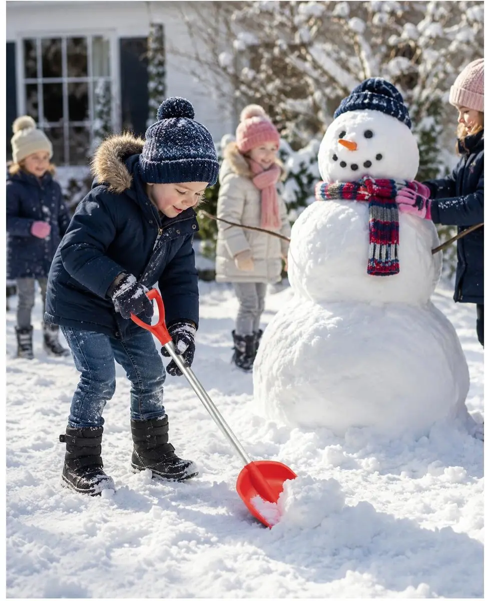 Prosperplast Kinder Sneeuwschep 71cm - Rood