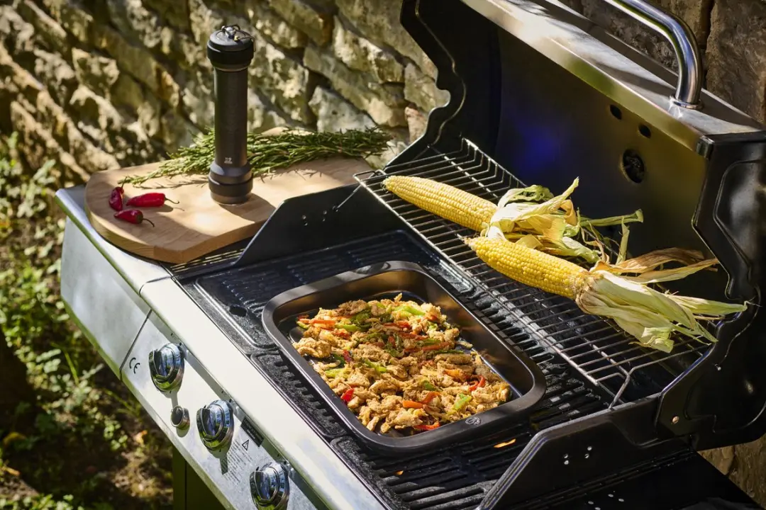 Peugeot Grill to Table 63030 Grillplaat Plancha - 43cm - Zwart