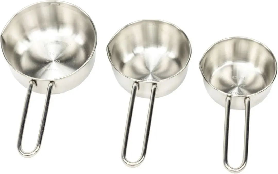 BK Maatschepjes - 3 Stuks - Zilver