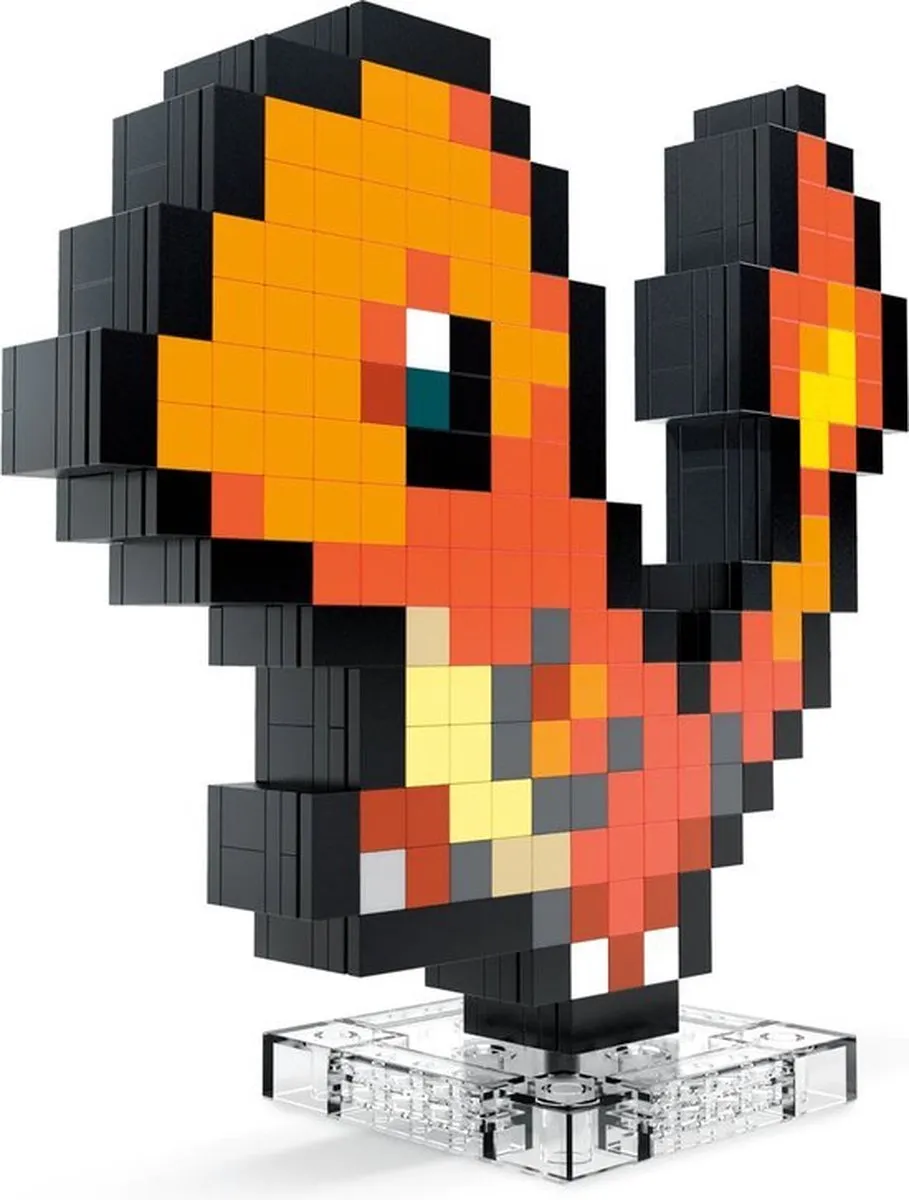 Mattel Pokémon MEGA Charmander Pixel Art Bouwset - Multi