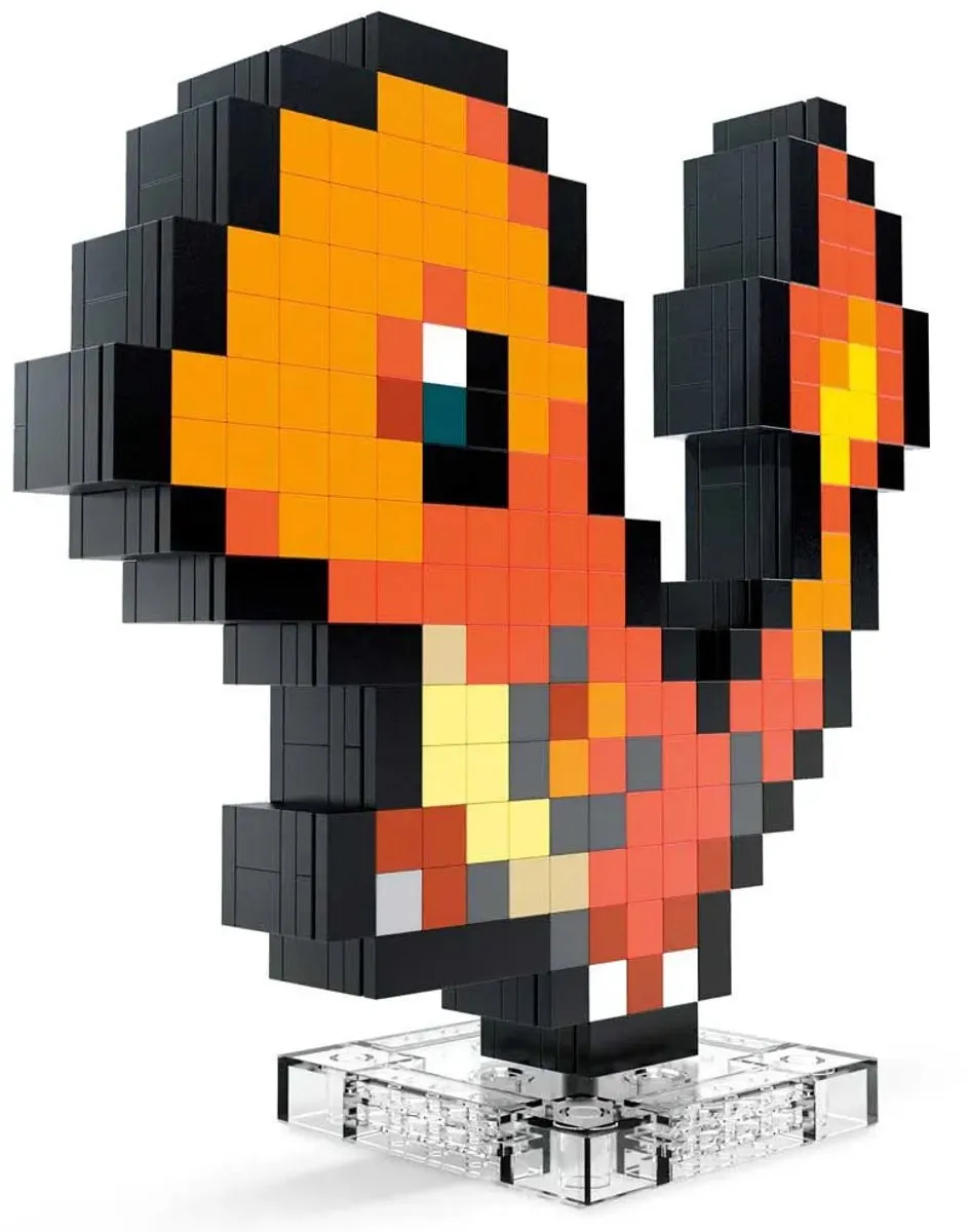 Mattel Pokémon MEGA Charmander Pixel Art Bouwset