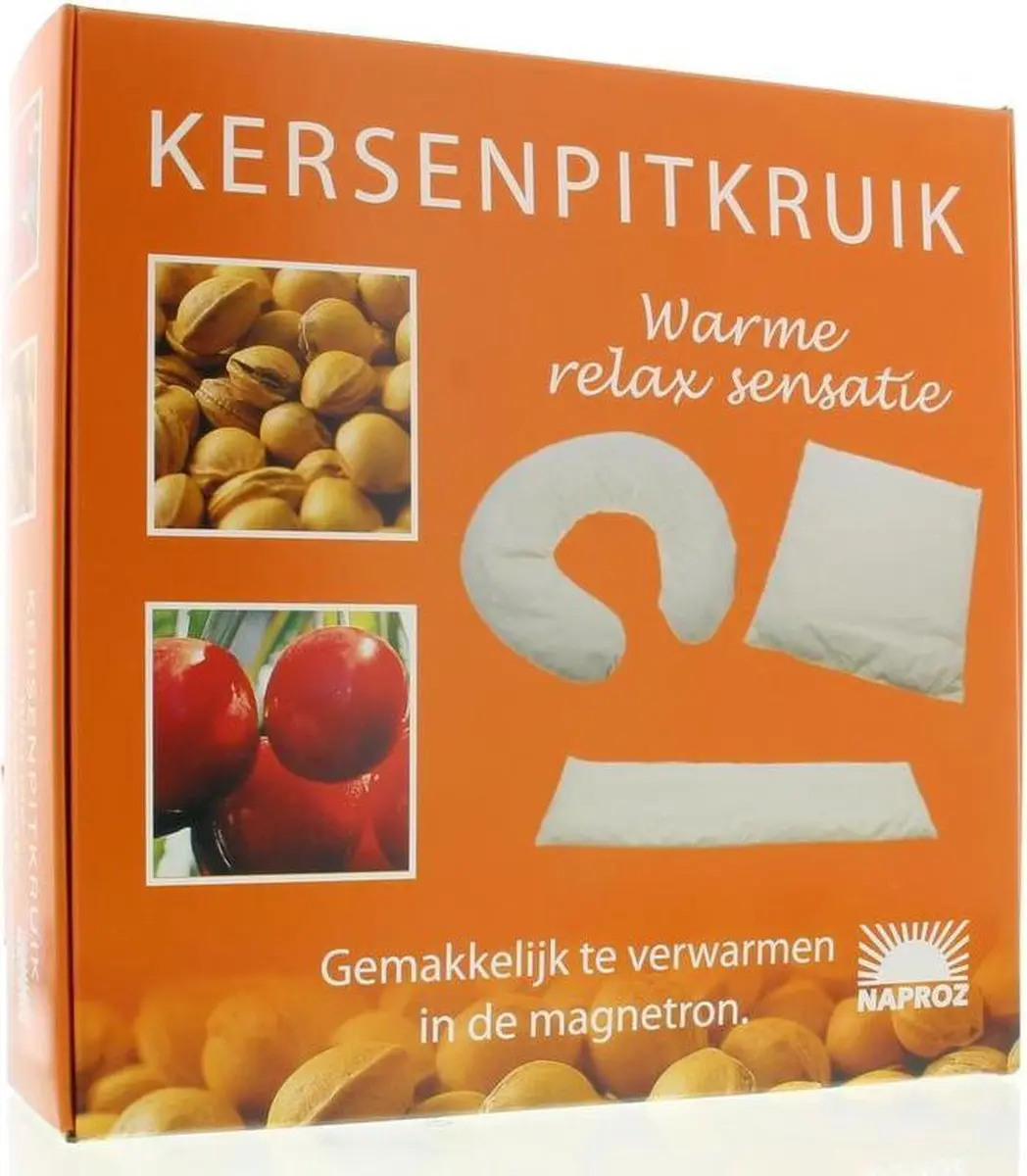 Naproz Kersenpitkussen Vierkant - afbeelding 4 van 4