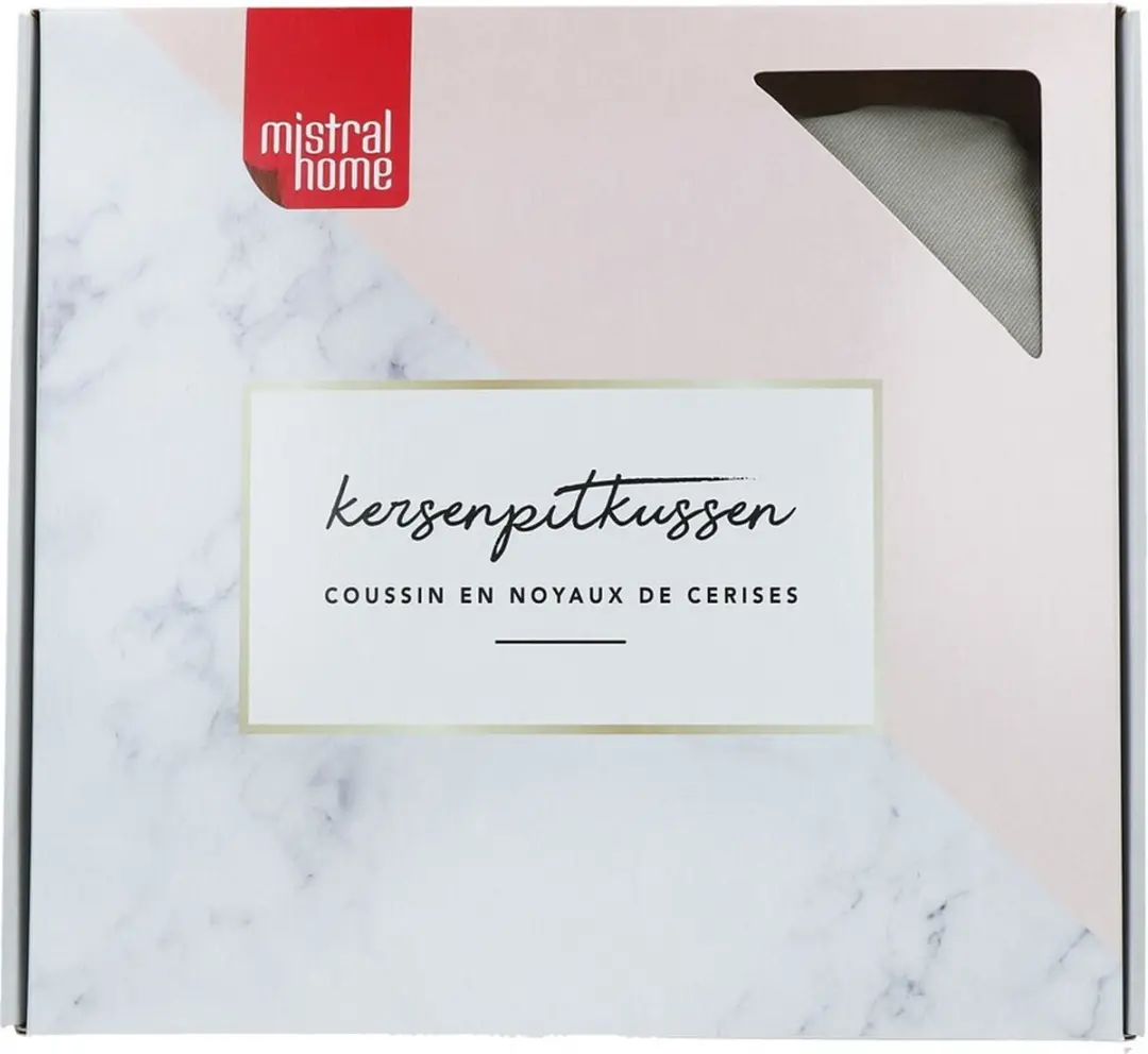 Mattisson Kersenpitkussen U-vorm - Wit