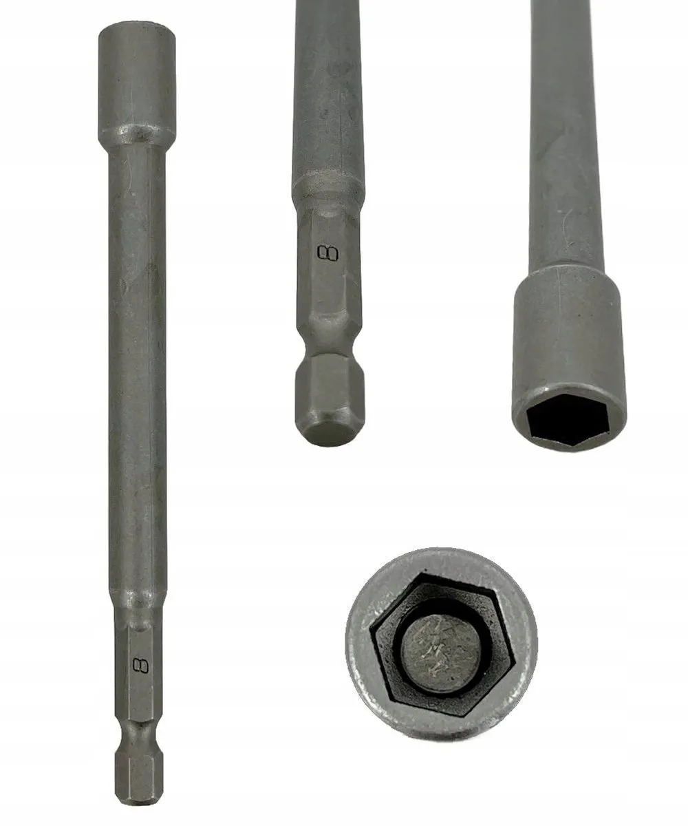 Makita Magnetische Zeskant Dop 8mm 115mm