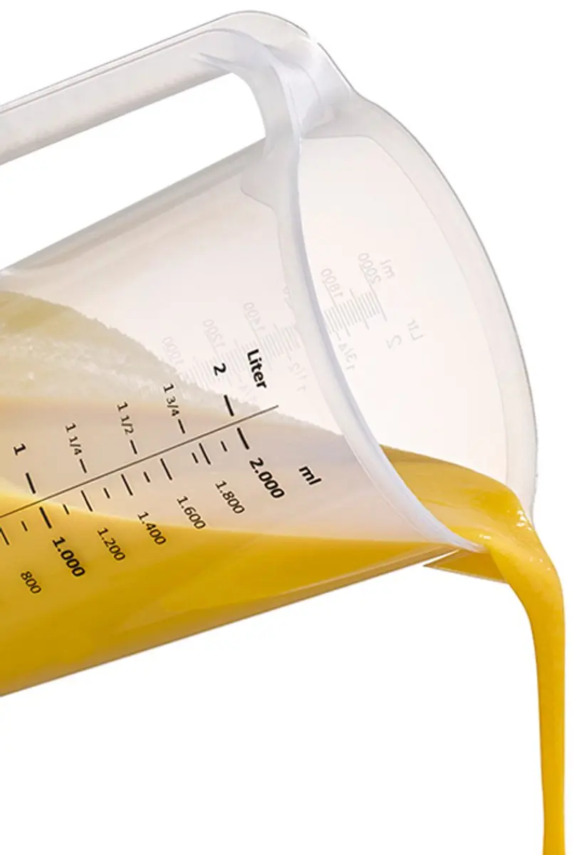 APS Maatbeker Pro 2L - Transparant - Set van 2 - afbeelding 5 van 5