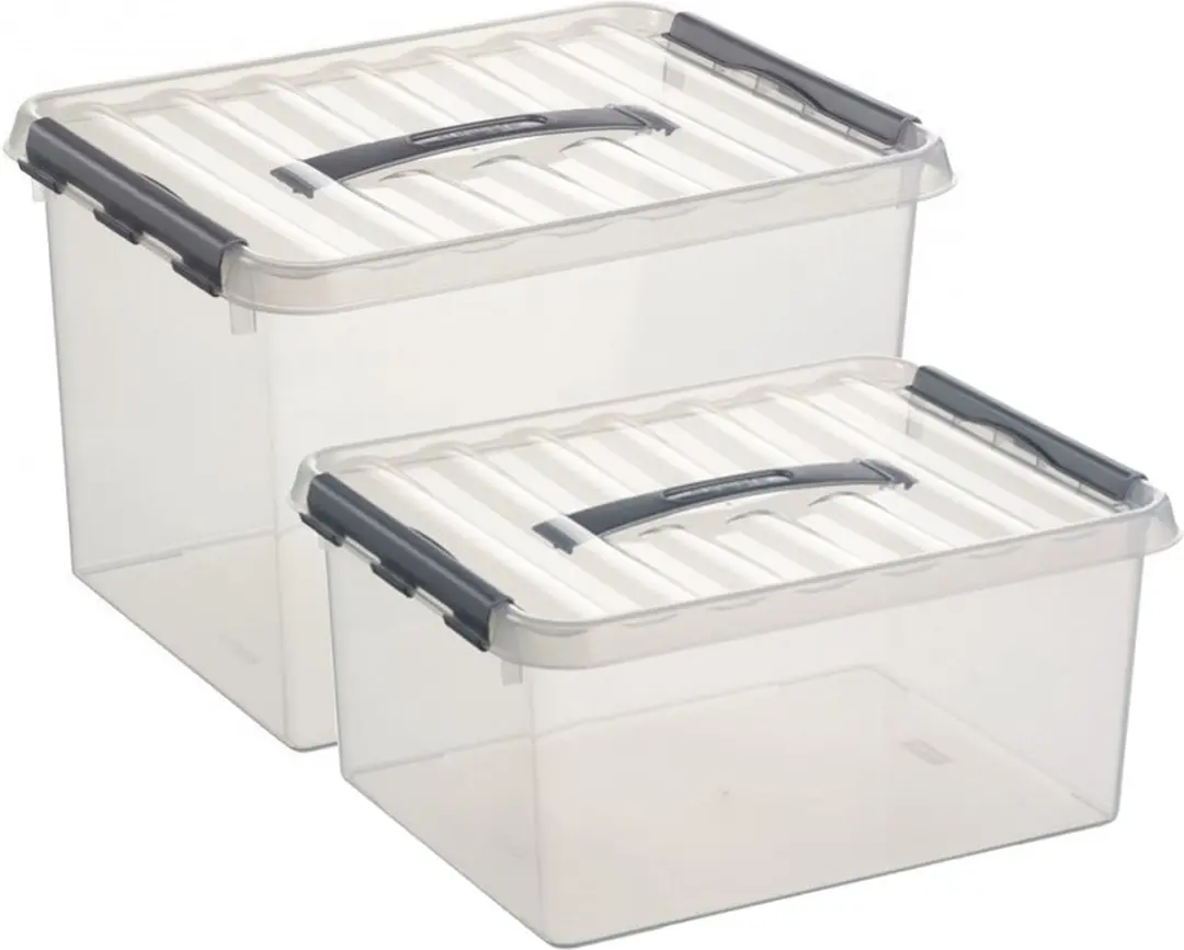 Sunware Q-Line Opbergboxen Set 4 Stuks