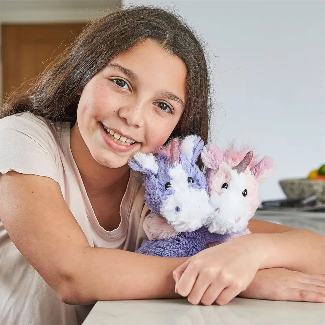 Warmies Magnetron Pluche Unicorns - Lavendel