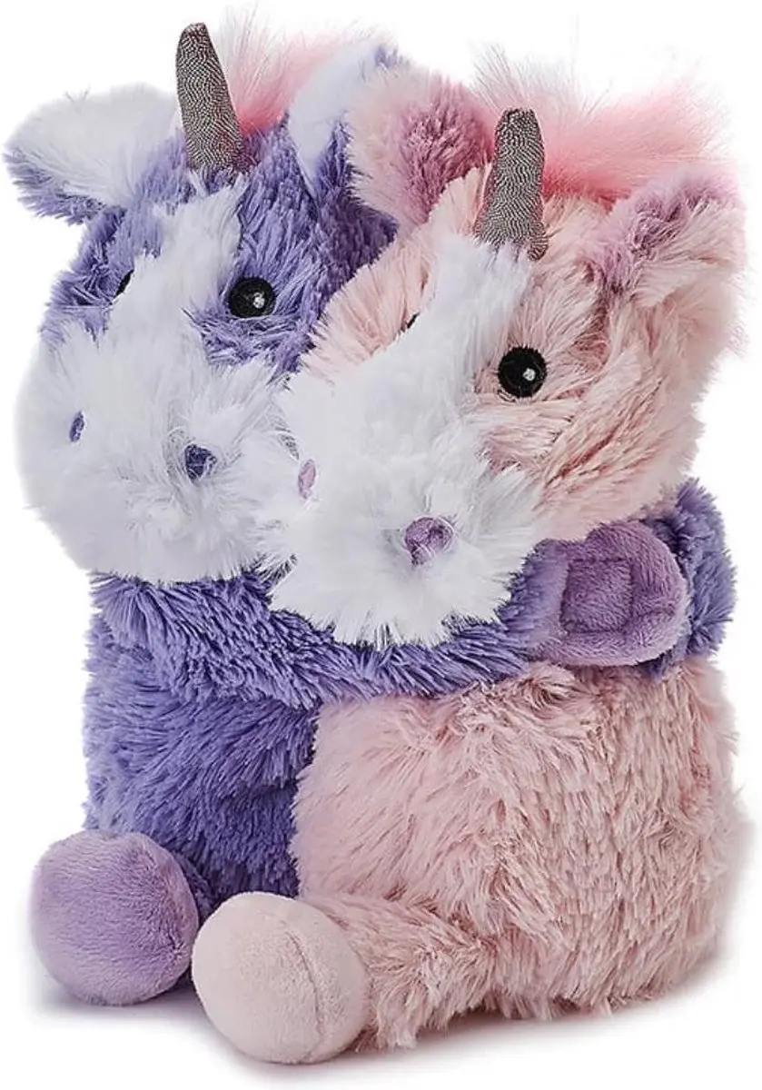 Warmies Magnetron Pluche Unicorns - Lavendel