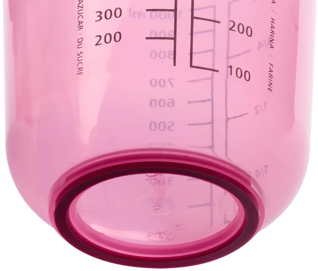 APS Maatbeker 1L - Magnetronbestendig - Ø12,5cm - Transparant
