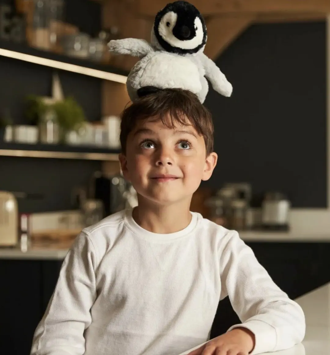 Warmies Mini Pinguïn Magnetronknuffel - Lavendelgeur