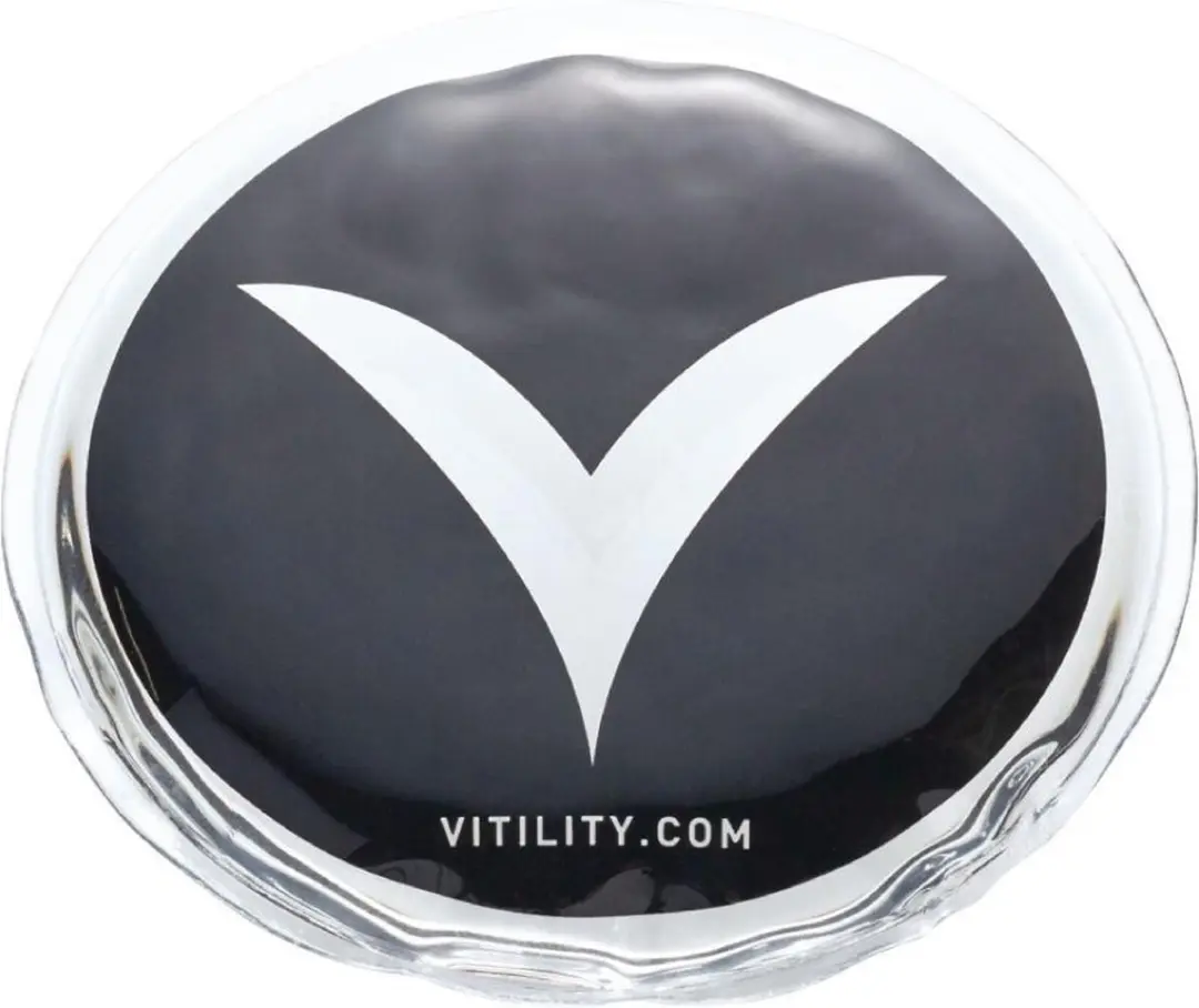 Vitility Warmte Pad Rond - 2 Stuks - Zwart - afbeelding 6 van 6