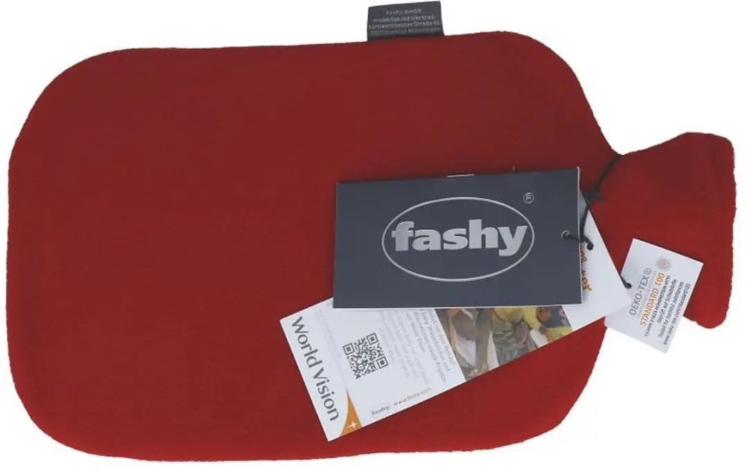 Fashy Warmwaterkruik - Koraalrood