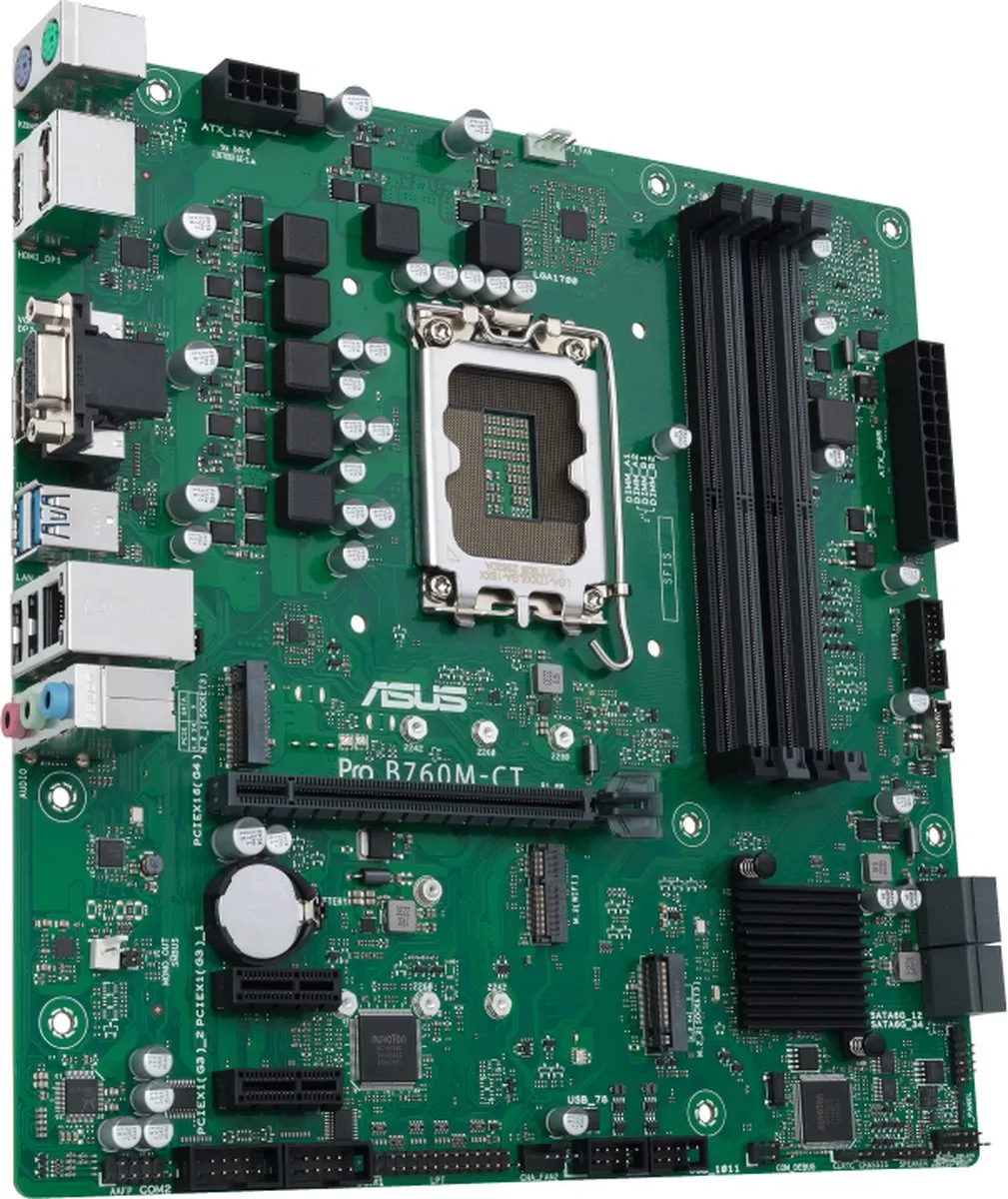 ASUS PRO B760M-CT-CSM Moederbord - microATX