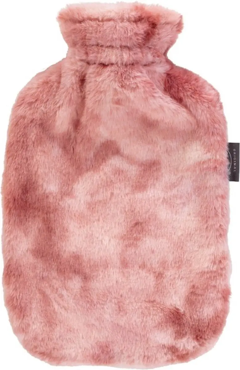 Fashy Fluffy Abricot Roze Warmtekruik