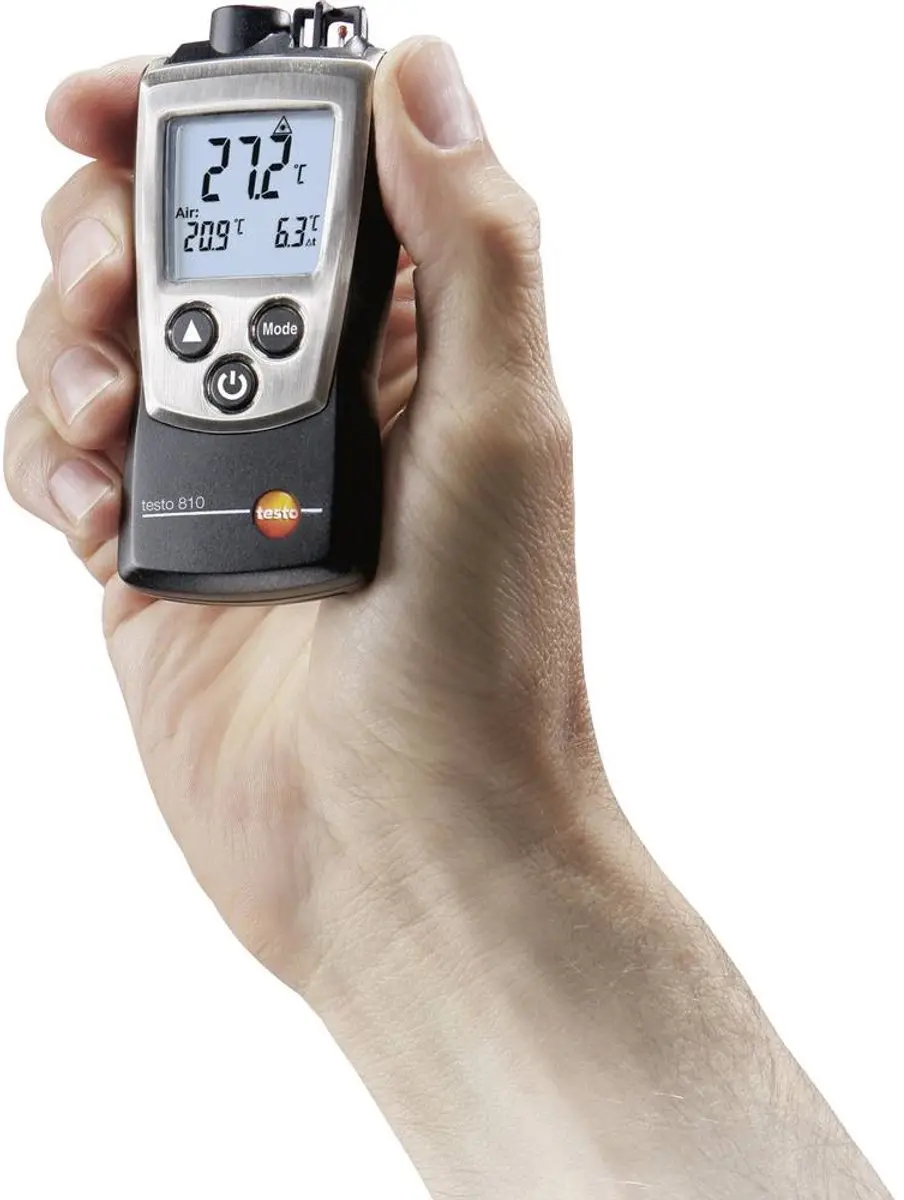 Testo 810 Infraroodthermometer - Contactmeting -30 tot +300°C