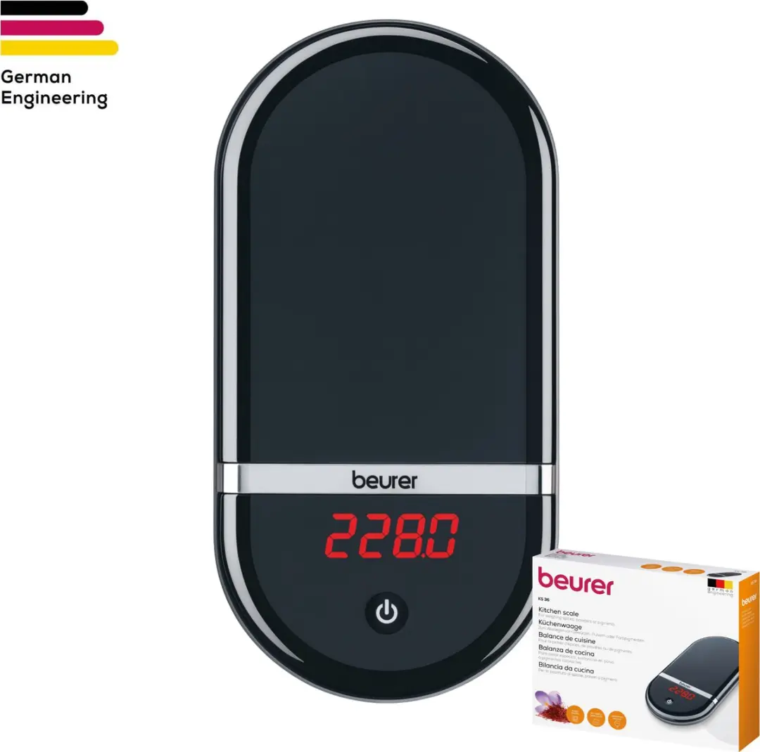 Beurer KS 36 Digitale Keukenweegschaal 5kg