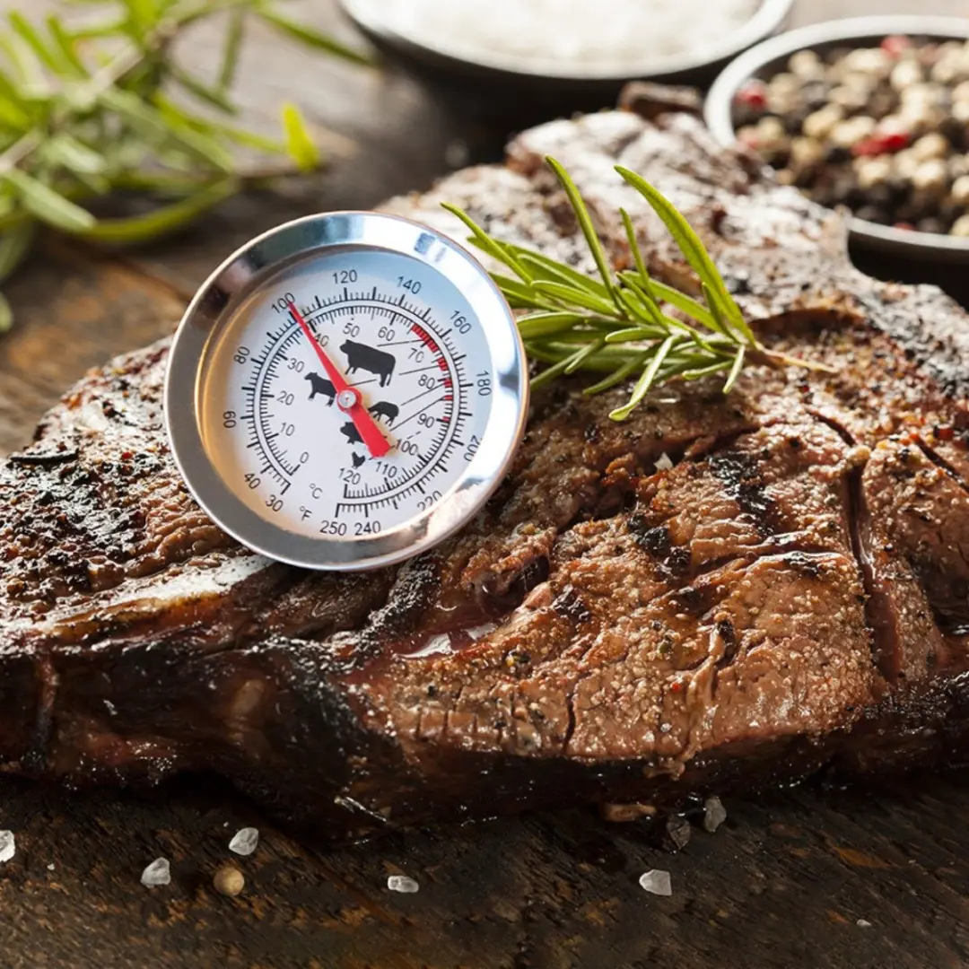 Esschert Design BBQ Vleesthermometer - Zilver