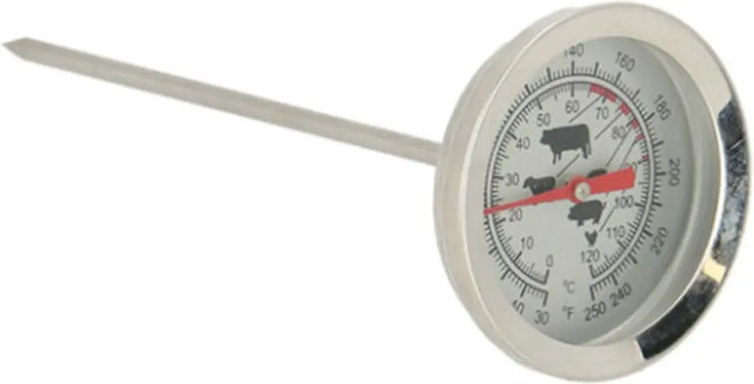 Esschert Design BBQ Vleesthermometer - Zilver
