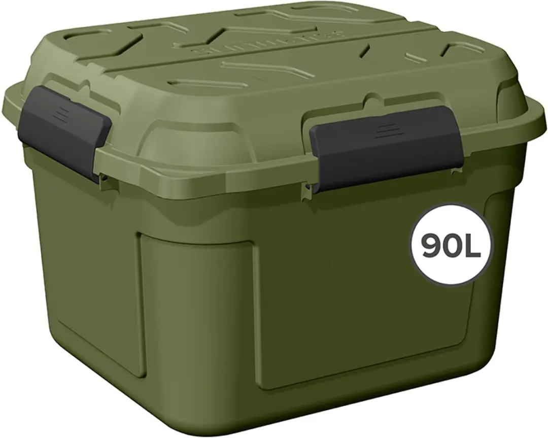 Sunware Q-line Waterdichte Opbergbox 90L - Groen