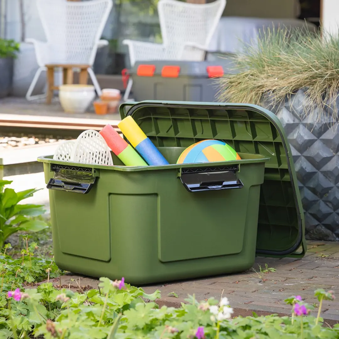 Sunware Q-line Waterdichte Opbergbox 90L - Groen