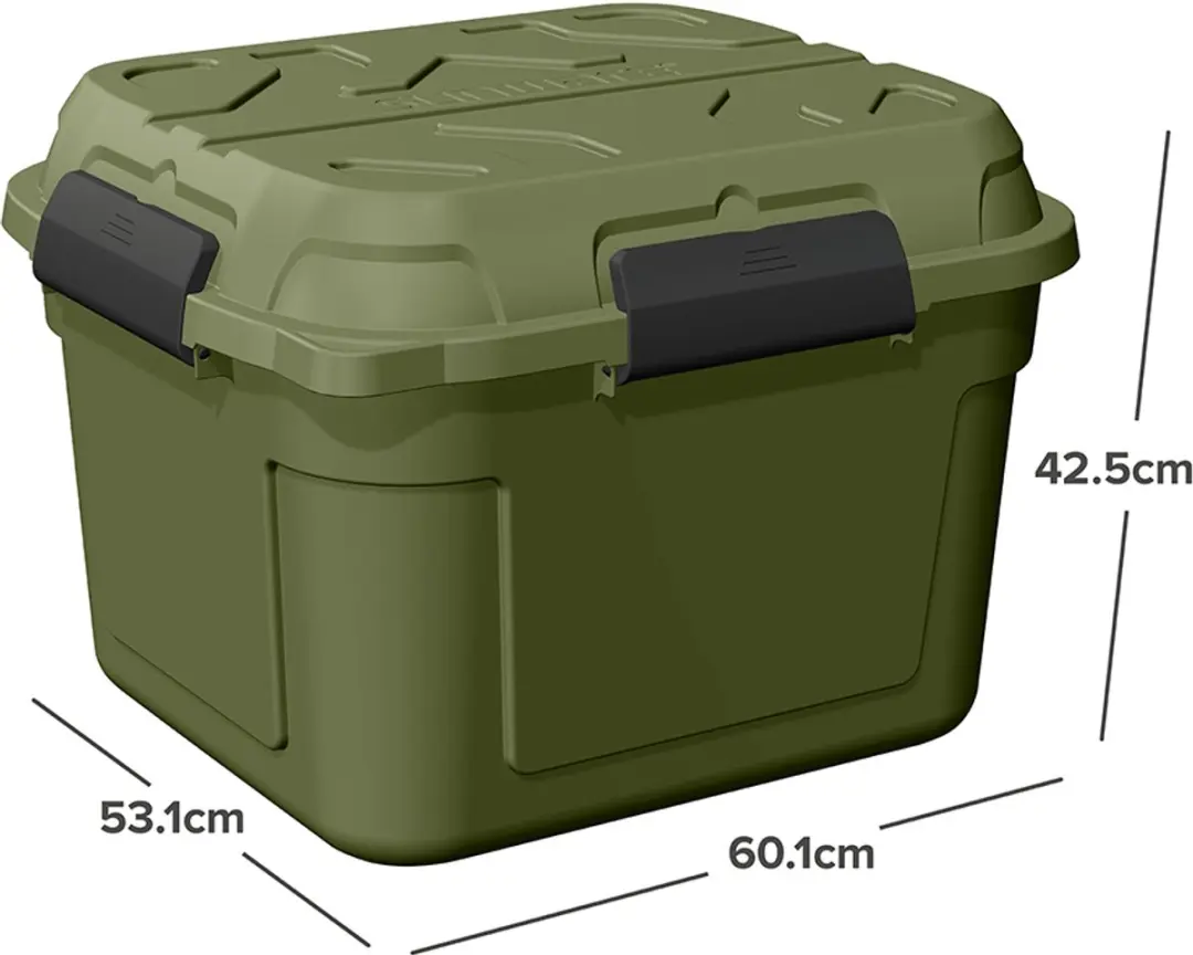 Sunware Q-line Waterdichte Opbergbox 90L - Groen
