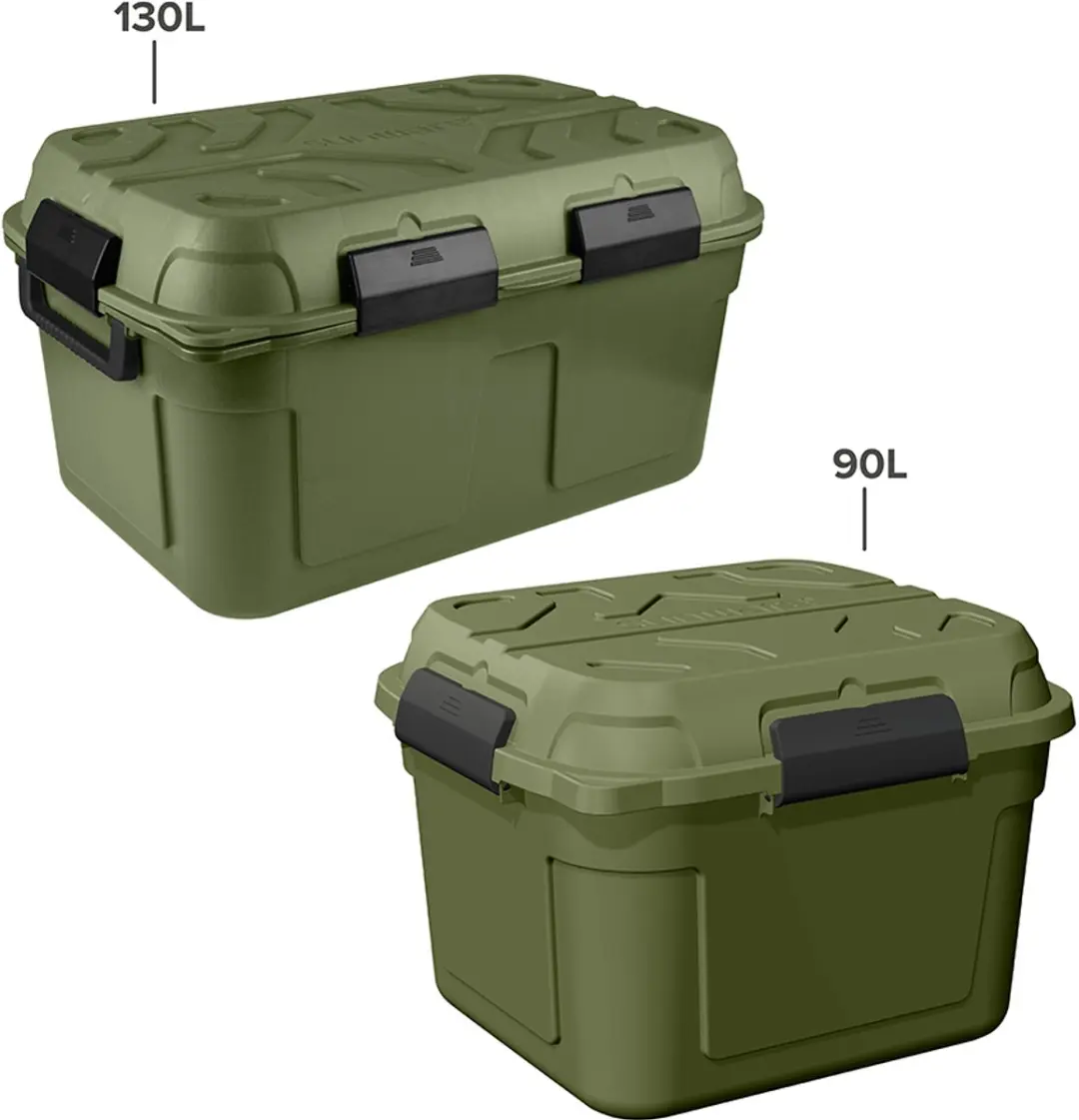 Sunware Q-line Waterdichte Opbergbox 90L - Groen