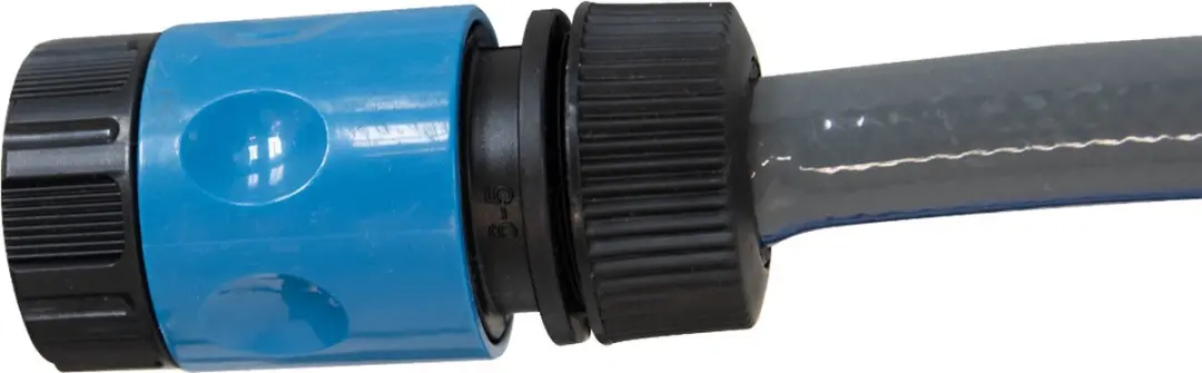 Hyundai Slanghaspel 20m 12mm - Zilver/Blauw/Zwart