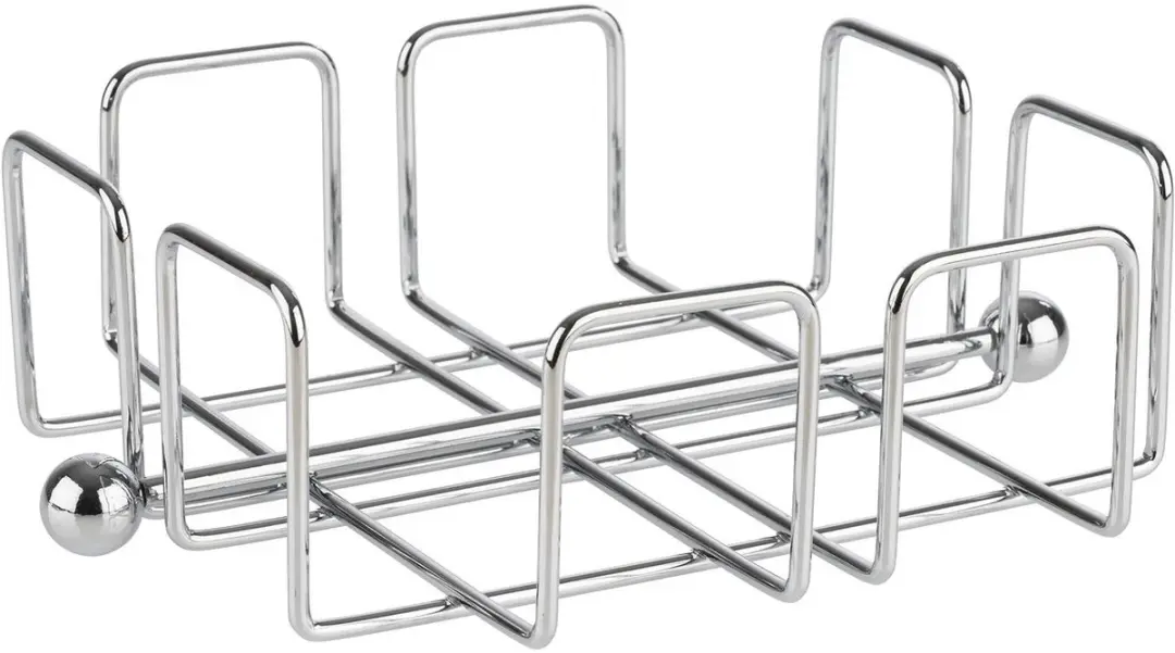 APS Wire Servetstandaard - 19x19x6,5cm - Zilver